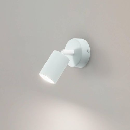 Wandstrahler Livia, grün, 13 cm, Metall, verstellbar, GU10