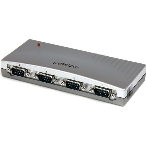 StarTech.com 4-Port USB auf RS232 Seriell DB9 Adapter Hub