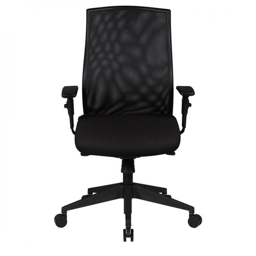 Schreibtischstuhl Finebuy Stoff Schwarz Drehstuhl Armlehne Büro Sessel Bürostuhl