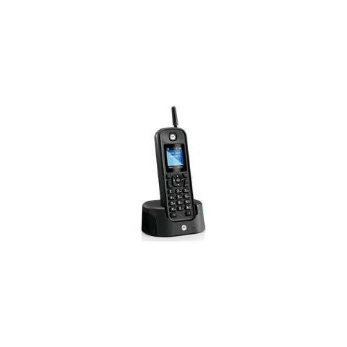Motorola O201 Schnurloses Festnetztelefon mit großer Reichweite Schwarz