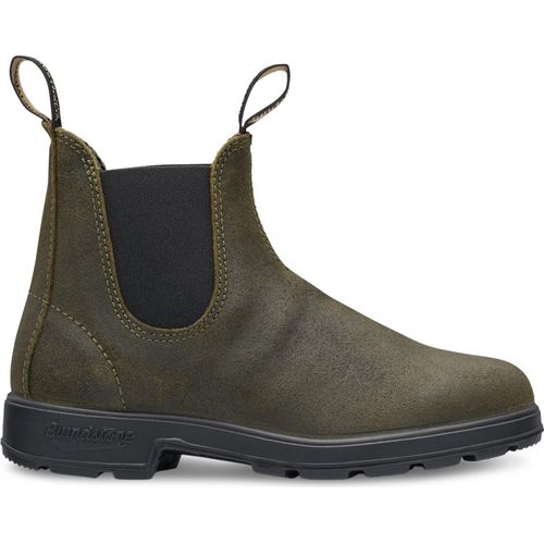 Blundstone Originals Wildleder Stiefel Olive