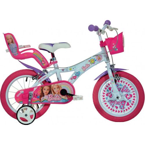 Barbie No Limit 16 Zoll 27 cm Mädchen Felgenbremse Weiß/Rosa