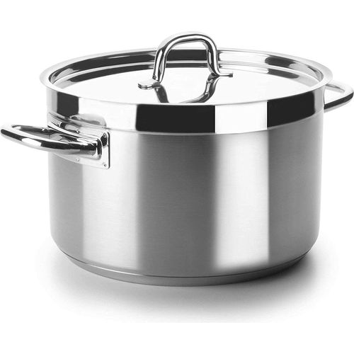 Lacor - 54046s - High Topf ohne Koch Luxe Luxe 45 cm Edelstahl
