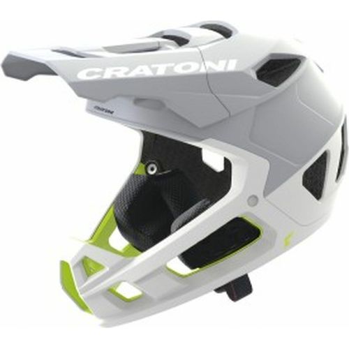 Cratoni Interceptor 2.0 Helm integral weiße Matte größe M-L (58-61 cm) 112303G2