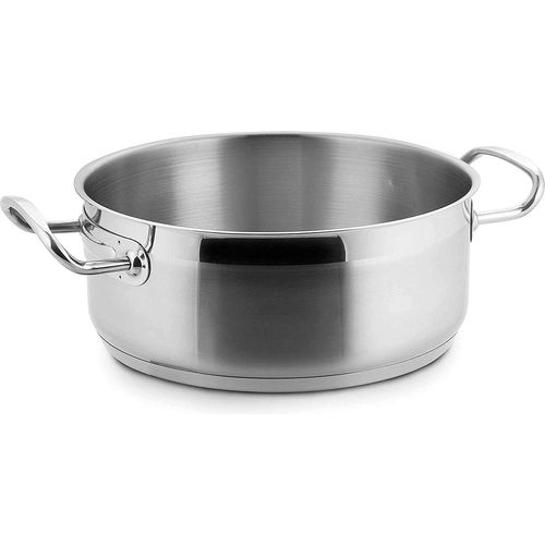 Lacor ECO-CHEF 57040 Kochtopf, Edelstahl, 40 cm Durchmesser, Induktionsherd-geeignet
