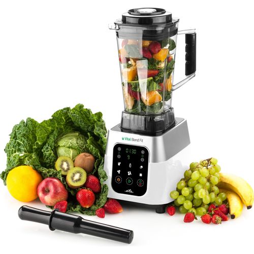 ETA Tischmixer Vital Blend Fit ETA310090000, 1800 W, Elektronische Steuerung, 6 voreingestellten Programmen, 9 Geschwindigkeiten, bis 26 000 Umdrehungen/min, PULSE Funktion, Messer aus Edelstahl, Volumen von 2 l, Tritan, BPA free, rutschfeste Füße