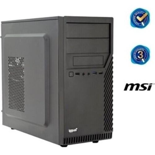 Desktop PC iggual PSIPCH511 i5-10400 16 GB RAM 480 GB SSD 16 GB RAM 480 GB SSD Schwarz