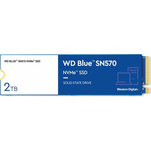 Western Digital WD SSD Blue SN570 2TB PCIe Gen3 NVMe (WDS200T3B0C)