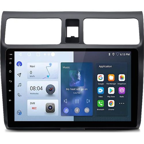 Einbau-Navigationsgeräte carplay Autoradio Navi GPS für SUZUKI SWIFT III 2003-2010 WIFI BT FM Android13 DAB+ 2+32GB