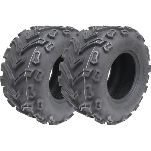 22x11.00-10 ATV Quad Reifen 6ply Wanda P3128 E-Marked Road Legal Rear (Satz von 2)