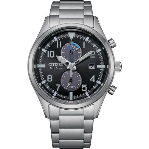 Chronograph Citizen Versilbert/Stahl Kollektion - mann