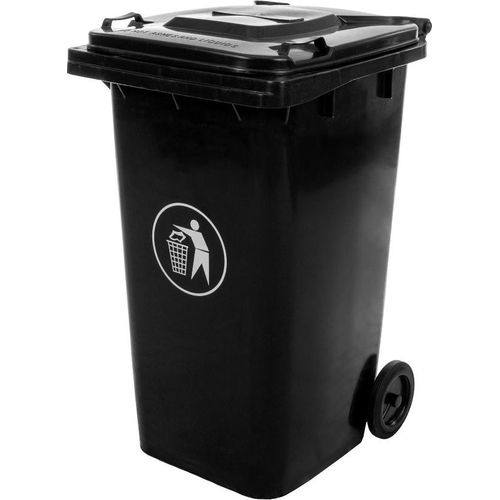nabbi Mulltonne Aschenbecher 240 L - schwarz