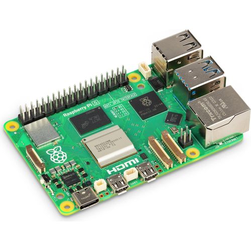 Raspberry Pi 5, 2400 MHz, ARM, Arm Cortex-A76, 512 KB, 16 GB, LPDDR4x-SDRAM