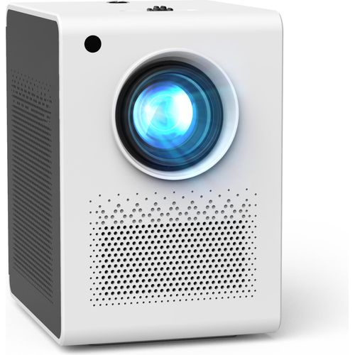 INF Projektor im Taschenformat 1080p FHD, Mini-Beamer, mit HDMI, AV, Speicherkarte