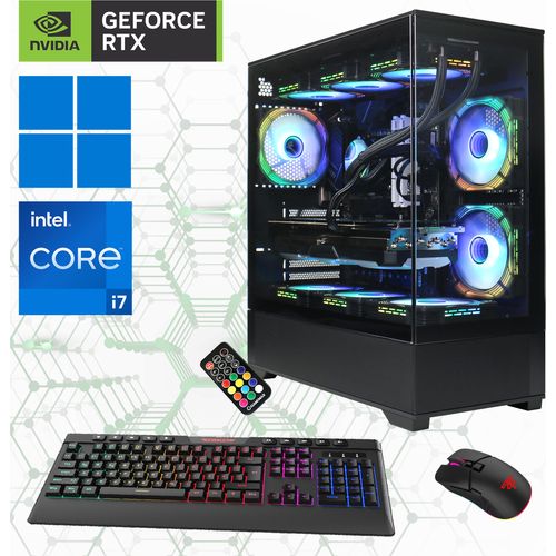 Gaming-PC Hyrican Gamemax Vista AB 7208 i7-14700KF WAK 32GB DDR5 2TB SSD Gen4 RTX 4070Ti