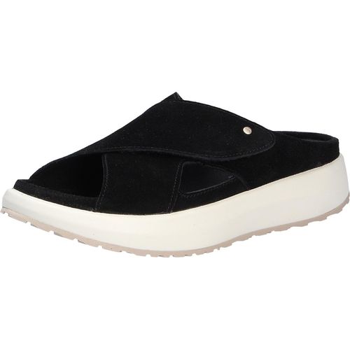 Joya Alicante Black Pantolette, Veloursleder, Klettv., Senso-Sohle, Kategorie Emotion JY045A 40