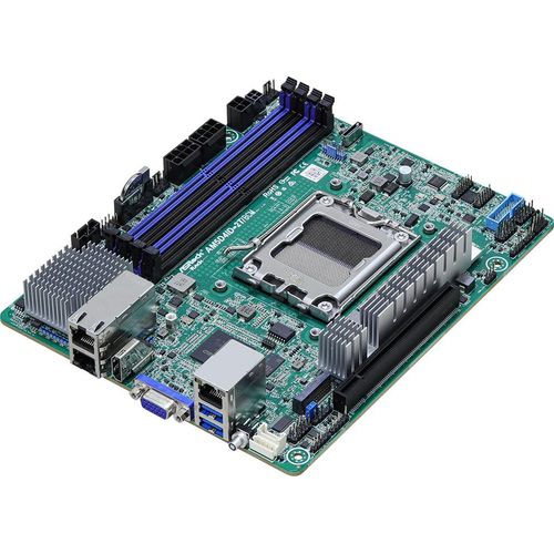 ASRock Mainboard AM5D4ID-2T/BCM mini-ITX Sockel AM5 Single (AM5D4ID-2T/BCM)