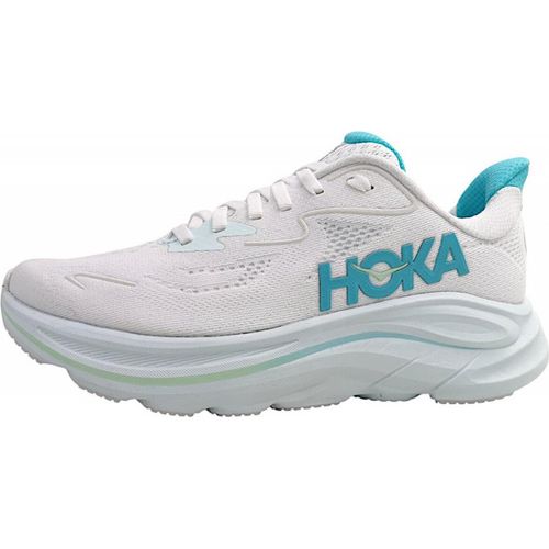 Hoka Clifton 10 Damen Sportschuh in Weiß, Größe 4