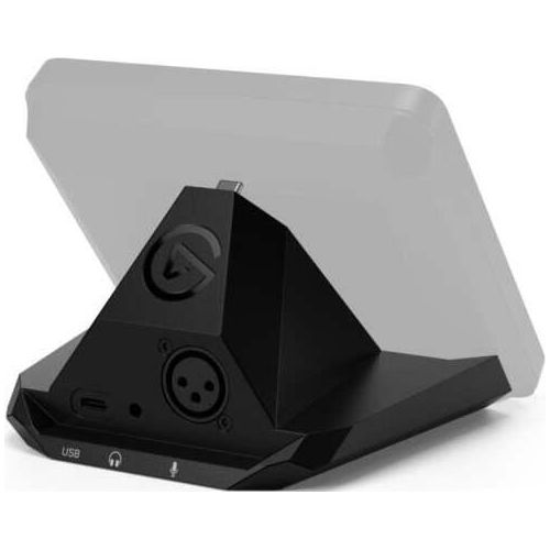 Elgato XLR Dock – Für Stream Deck +, XLR-auf-USB-Mikrofonschnittstelle, anpassbarer Audiomixer, 75 dB Verstärkung/Phantomspeisung/Clipguard – Mac/PC, Stream Deck nicht im Lieferumfang enthalten