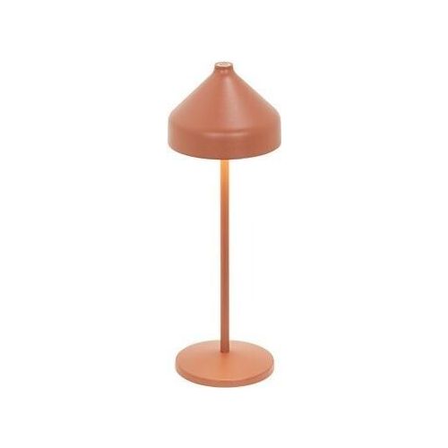 Zafferano AMELIE Wiederaufladbare und dimmbare LED-Tischleuchte Terrakotta