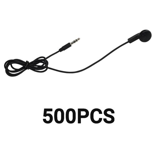 TT019 Universal-Einweg-Ohrhörer, In-Ear, einseitig, 3,5-mm-Klinkenstecker für Tourguide-Empfänger