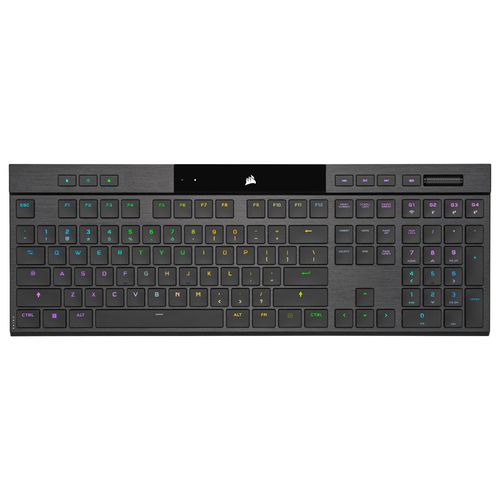 CORSAIR Gaming-Tastatur "Corsair K100 Air Wireless", schwarz (eh13), B:70,3cm H:3cm T:17cm, Tastaturen
