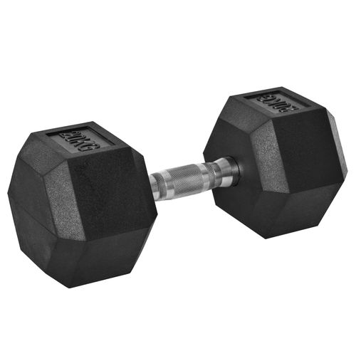 HOMCOM Gummi-Hantel Metall, Gummi