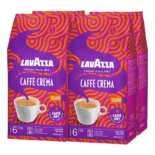 Lavazza ganze Kaffeebohnen Spezial Edition Vibrante 1 kg, 4er Pack