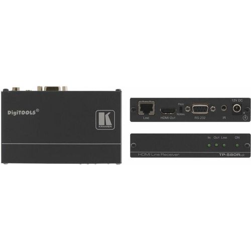 Kramer TP-580RXR HDMI-HDBaseT Empfänger / Receiver (1x HDBaseT auf 1x HDMI)