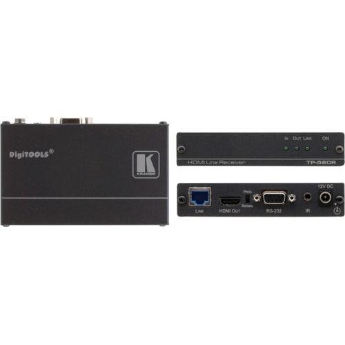 Kramer TP-580R HDMI-HDBaseT Empfänger / Receiver (1x HDBaseT auf 1x HDMI)