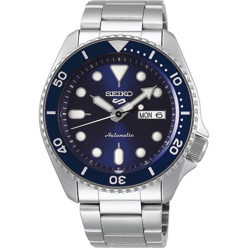 Seiko SRPD51K1 5 Sports Herren Uhr Automatik Blau