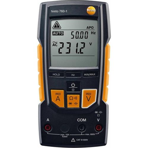 Testo Digital-Multimeter RMS 600 VAC 600 VDC 10 ADC (TESTO 760-1)