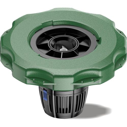 SunSun COP-10000 Schwimmende Fontäne 20000l/h, 90W, Wassersäule mit 1m Höhe & 3 m Durchmesser zur Belüftung des Teiches mit Filtersieb