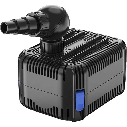 SunSun CDF-8000 Teichpumpe 24V DC / 8000 l/h / 65 W, Bachlaufpumpe mit integriertem Blockier- und Trockenlaufschutz, Gartenteichpumpe, Gleichstrompumpe