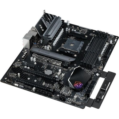 ASRock B550 PG Riptide - Motherboard - ATX - Socket AM4 - AMD B550 Chipsatz - USB-C Gen2, USB 3.2 Gen 1, USB 3.2 Gen 2 - 2.5 Gigabit LAN - Onboard-Grafik (CPU erforderlich)