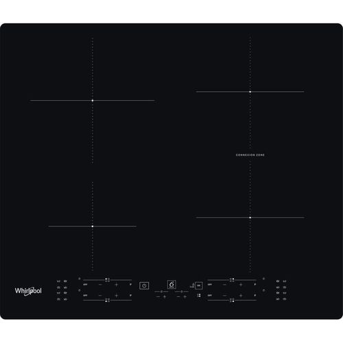 Whirlpool WB B8360 NE Schwarz Integriert 59 cm Zonen-Induktionskochfeld 4 Zone(n)