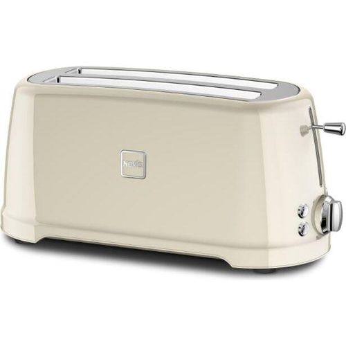 Novis T4 - Toaster - 2 lange Gitterschlitze - Creme