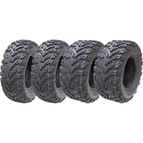 25x10.00-12 & 25x8.00-12 Quad ATV Reifen 6ply Wanda E-Marked Legal (Satz von 2 &2)