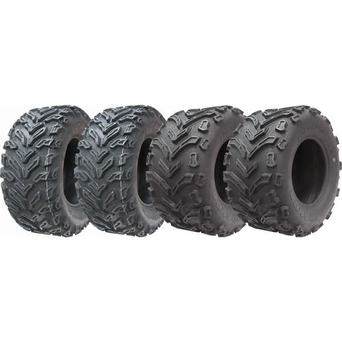 25x10.00-12 & 25x12.50-12 Quad ATV Reifen 6ply Wanda Over Sized (Satz von 2 & 2)