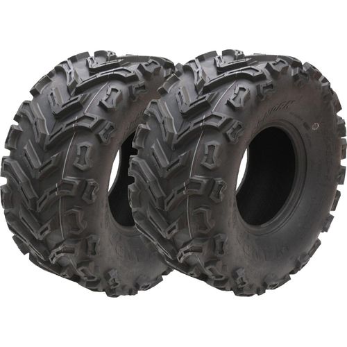 22x10.00-9 ATV Quad Reifen 6ply Wanda P3128 Road Legal Rears 255/65-9 (Satz von 2)