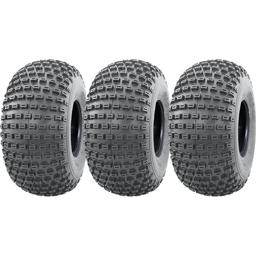 22x11.00-8 Knobby ATV Quad Trailer Reifen 4ply Wanda P322 Road Legal (Satz von 3)