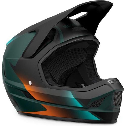 Fullface Helm Legit, green gradient