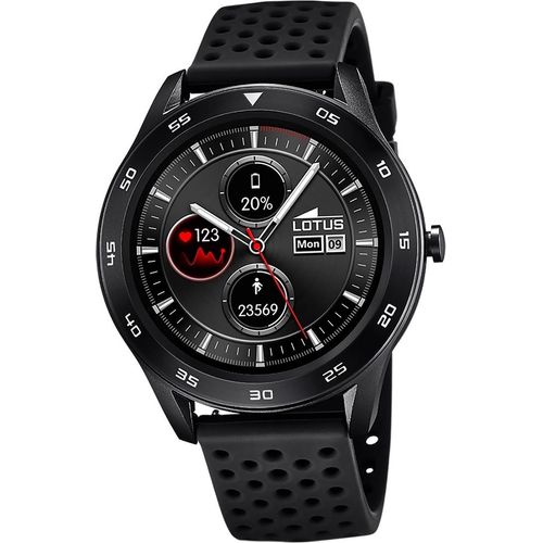 Lotus Silikon Herren Uhr schwarz Sport Elegant Multifunktion D2UL50013/D
