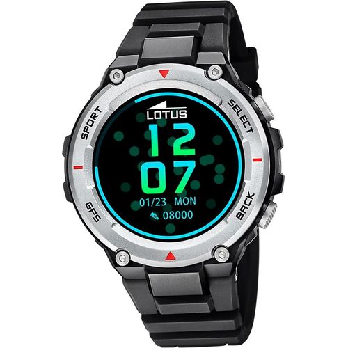 Lotus Silikon Herren Uhr schwarz Sport Elegant Multifunktion D2UL50024/2