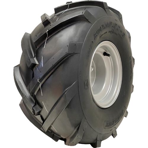 20x10.00-8 Offene Mitte, mit Stollen, Rotovator-Stollen, Pflanzenreifen mit 4 Bolzen 100 mm P