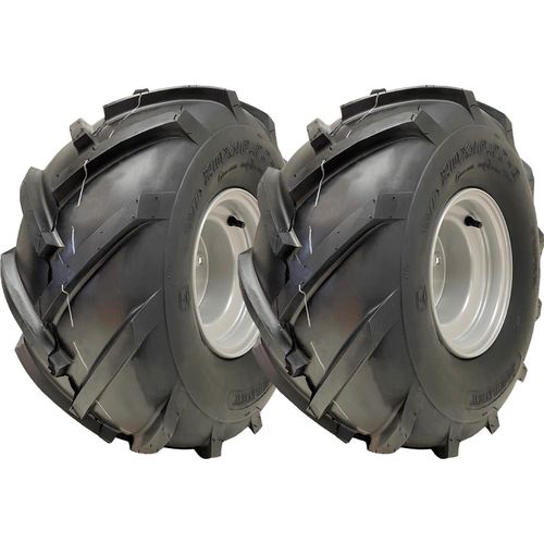 20x10.00-8 Open Centre P328 Räder & Felgen Cleated Rotovator 100mm PCD (2er Set)