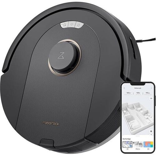 roborock Q5 Pro Staubsauger Roboter 5500Pa mit wischfunktion, saugroboter wischroboter mit DuoRoller-Bürste, PreciSense-LiDAR-Navigation, 3D Mapping