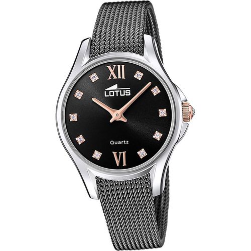 Lotus Edelstahl Damen Uhr Armbanduhr grau Luxus Elegant Classic D2UL18799/3