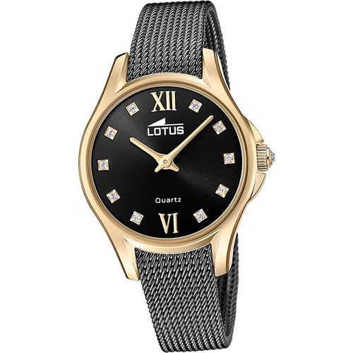 Lotus Edelstahl Damen Uhr Armbanduhr grau Elegant Classic D2UL18825/1
