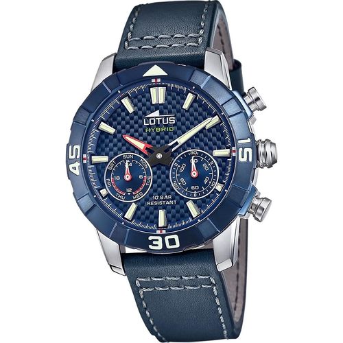 Lotus Leder Herren Uhr Armbanduhr blau Sport Elegant Classic D2UL18811/3